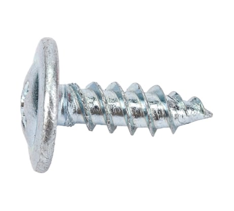 Саморез с пресс-шайбой по металлу 4,2х13 Саморезик полусфера, оцинков, острый 1кг SWPSHO-4,2х13-1