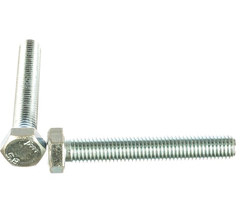 Болт с шестигранной головкой Саморезик М12х80 оцинк. DIN 933 30 шт DIN933/5.8-12х80-30