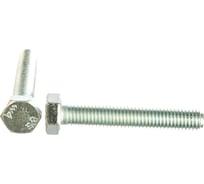 Болт с шестигранной головкой Саморезик М8х50 оцинк. DIN 933 70шт DIN933/5.8-8х50-70