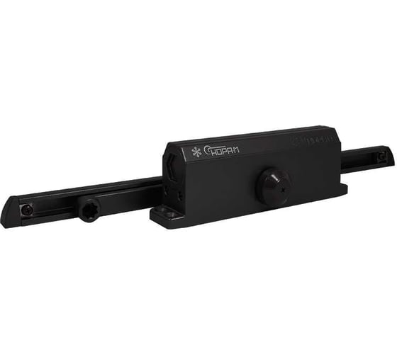 Дверной доводчик НОРА-М 4S Slider (от 70 до 110 кг) скользящая тяга - Черный 18948
