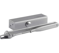 Дверной доводчик НОРА-М 820 (от 40 до 120 кг) быстроразъемный рычаг - Серебро 19272