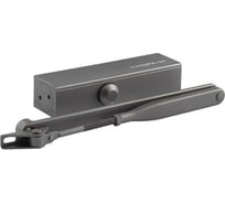 Дверной доводчик НОРА-М 820 (от 40 до 120 кг) быстроразъемный рычаг - Графит 19271