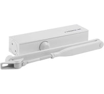 Дверной доводчик НОРА-М 830 BC (от 40 до 150 кг) ветровой тормоз - Белый 19308