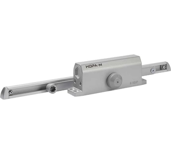 Дверной доводчик НОРА-М Isparus 450 Slider (от 110 до 150 кг) скользящая тяга - Серый 19304