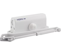 Дверной доводчик НОРА-М Isparus 450 (от 120 до 170кг) морозостойкий - Белый 19296