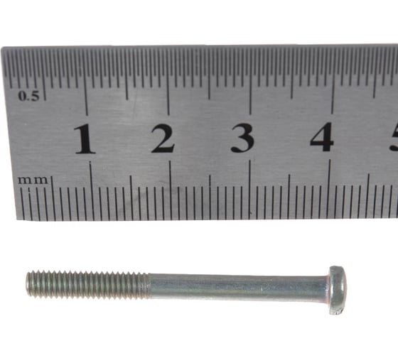 Винт Метиз-Эксперт М4х40 Оц DIN 84 уп. 1000 шт. БП-00036371