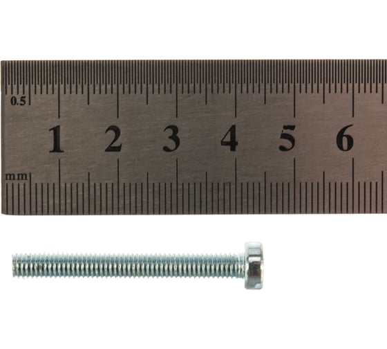 Винт Метиз-Эксперт М5х40 Оц DIN 84 уп. 500 шт. 00-00009952