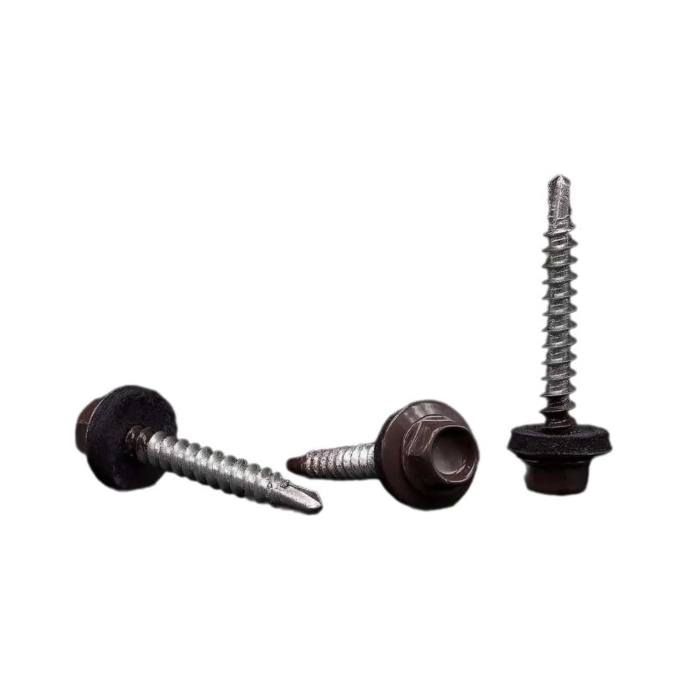 Кровельные саморезы BOWT ral 8017, 4.8x38 мм, 200 шт. R02797 - выгодная ...