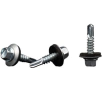 Кровельные саморезы BOWT белый цинк, 5.5x25 мм, 50 шт. R02707