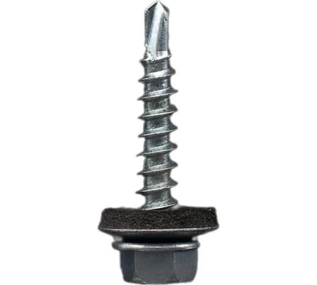 Кровельные саморезы BOWT ral 8017, 4.8x28 мм, 300 шт. R02783