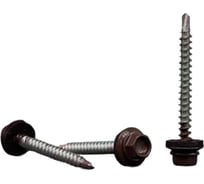 Кровельные саморезы BOWT ral 8017, 4.8x51 мм, 50 шт. R02800