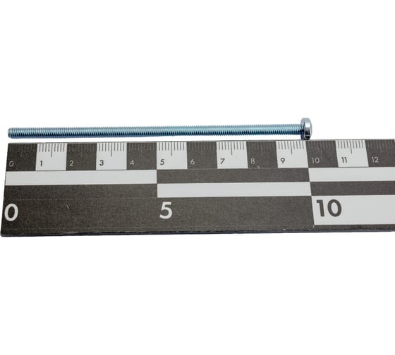 Винт ЦКИ DIN7985 М4x100 мм, цинк, Ph 2, 25 шт. 45523