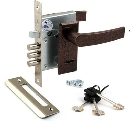 Врезной замок BORDER 74500-ЗВ9-8/13-СП 2375 00002375