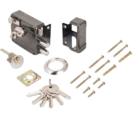 Накладной замок Аллюр 556 BN-R 4193