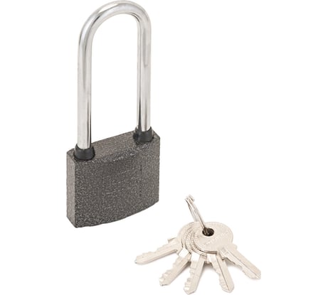 Навесной замок Аллюр ВС1Ч-375Д полимер 5 ключей 1413