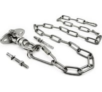 Премиум-подвес с подшипником с вращением 360 гр. и цепью из нержавеющей стали , с креплением в бетон KREPFIELD kf010bc, 0.5 метра KF010BC-0.5