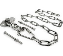 Премиум-подвес с подшипником с вращением 360 гр. и цепью из нержавеющей стали , со сквозным креплением KREPFIELD kf010nс, 1.5 метра KF010NC-1.5