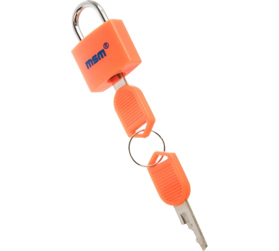 Навесной замок МСМ THK1 orange 000012511