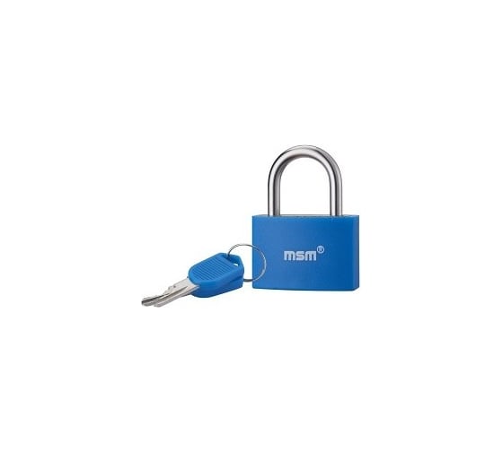 Навесной замок МСМ THK2 blue 000012512