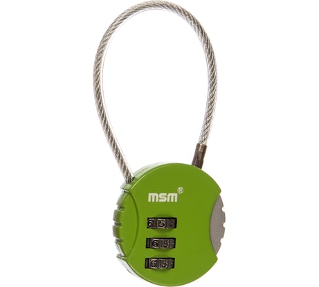 Навесной замок МСМ VH2 green 000012503