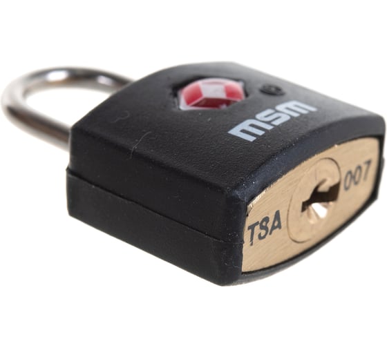 Навесной замок МСМ TSAK1 black 000012514