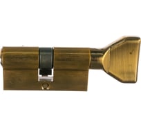 Цилиндровый механизм перфо.ключ-вертушка DAMX CW60mm BR 000013366