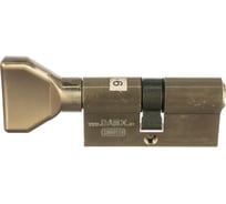 Цилиндровый механизм перфо. ключ-вертушка DAMX CW60 mm SN матовый никель 000001147