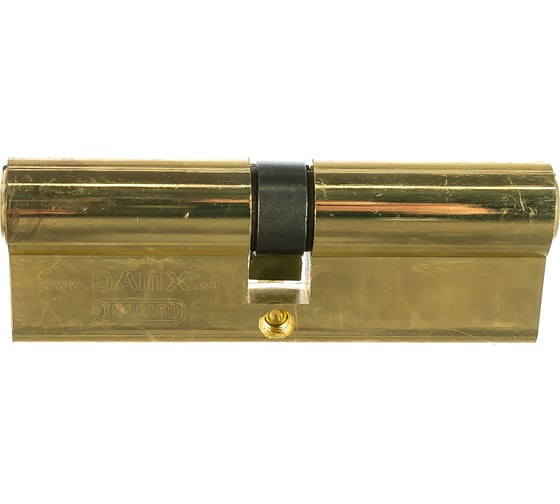 Цилиндровый механизм простой ключ-ключ DAMX N90 mm PB полированная латунь 00000002995 ДАМ027