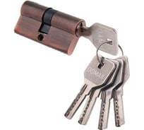 Цилиндровый механизм с перфо. ключ-ключ DAMX C70 mm AC медь 000001165