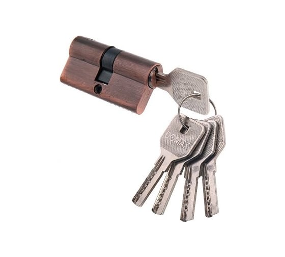 Цилиндровый механизм с перфо. ключ-ключ DAMX C70 mm AC медь 000001165 1