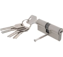 Цилиндровый механизм с перфо. ключ-ключ DAMX C70 mm SN матовый никель 000001168