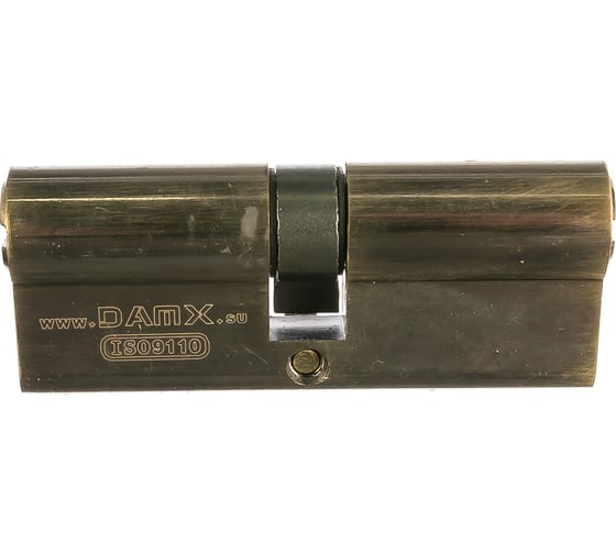 Цилиндровый механизм с перфо. ключ-ключ DAMX C80 mm AB 000013350