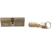 Цилиндровый механизм с перфо. ключ-ключ DAMX C80 mm SN матовый никель 000002071