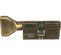 Цилиндровый механизм простой ключ-вертушка DAMX NW60 mm AB Бронза 000001731