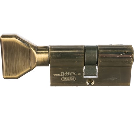 Цилиндровый механизм простой ключ-вертушка DAMX NW60 mm AB Бронза 000001731