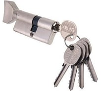 Цилиндровый механизм простой ключ-вертушка DAMX NW45/35mm SN матовый никель 00000002072