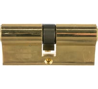 Цилиндровый механизм простой ключ-ключ DAMX N70 mm PB полированная латунь 00000001814 ДАМ026