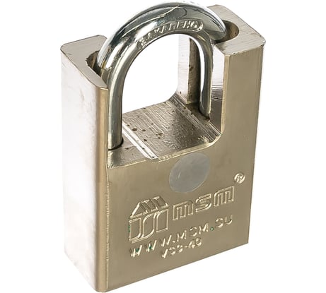 Навесной замок МСМ VS3/40, блистер 000001915