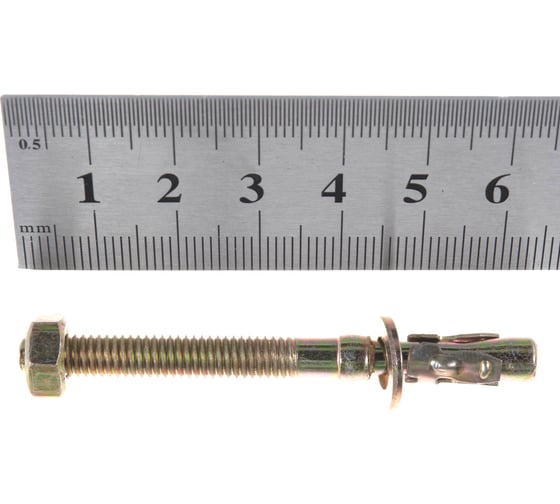 Клиновой анкер ЗУБР М6 х 65 мм 100 шт. 302032-06-065