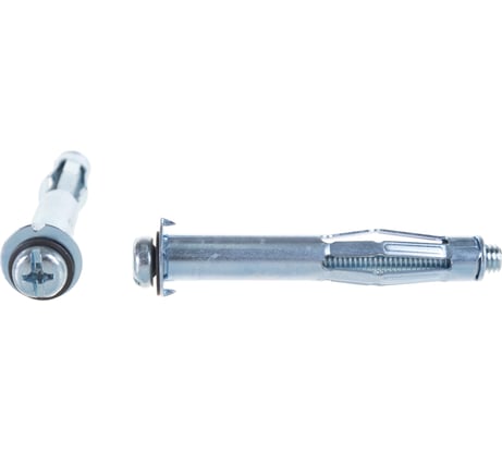 Анкер для пустотелых материалов Зубр МОЛЛИ 13 мм х M8 x 80 мм, 35 шт, оцинкованный 302472-08-080