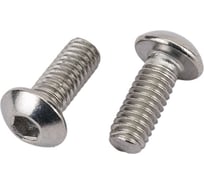 Винт Мир крепежа ISO 7380, М4x10, А2, 10 шт. ЦБ-00093019