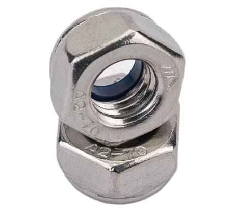 Гайка Мир крепежа DIN 985, М 6, А2, 5 шт. ЦБ-00092572