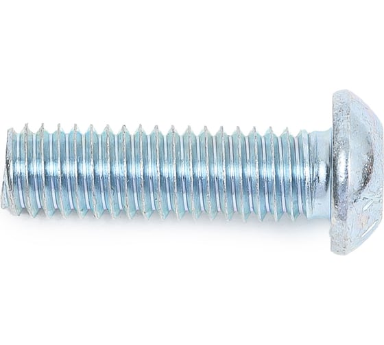 Винт Мир крепежа ISO 7380, М6x20, 10.9, цинк, 10 шт. ЦБ-00092863