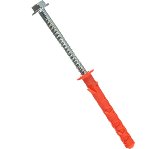 Дюбель Mungo MBK-STB 10x80 фасадн. с борт. HEX/T40 оцинк. 50 шт. 1120608