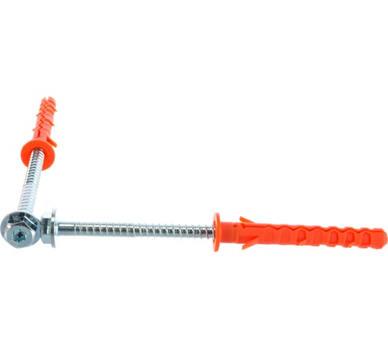Дюбель Mungo MBK-STB 10x80 фасадн. с борт. HEX/T40 оцинк. 50 шт. 1120608