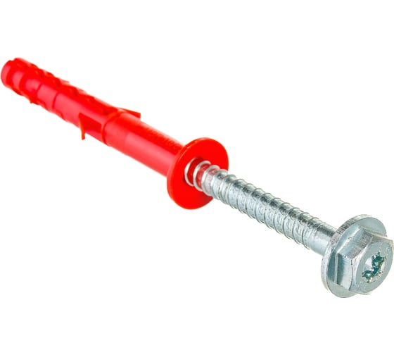 Дюбель Mungo MBRK-STB 10x80 фасадн. с борт. HEX/T40 оцинк. 50 шт. 1120708