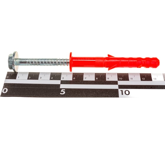 Дюбель Mungo MBRK-STB 10x80 фасадн. с борт. HEX/T40 оцинк. 50 шт. 1120708