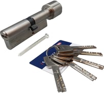 Цилиндровый механизм ABUS X12R430 ключ/вертушка 30-40 (70 мм) NI (5 key) 30636