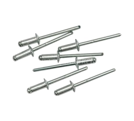 Заклепки Саморезик 3,2х6 алюминий/сталь, оцинк. DIN 7337 1000шт ZAK.AL/ST-3,2х6-1000