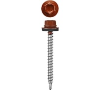Кровельные саморезы для деревянной обрешетки СКД STAYER RAL 3005 темно-красный, 70x4.8 мм, 800 шт 30300-48-070-3005